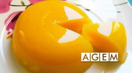 Gelatina de Melón y Naranja - Las Recetas de AGEM