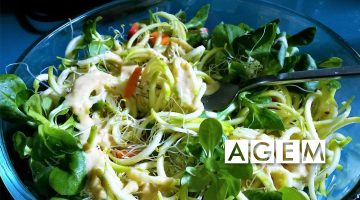 Ensalada de espagueti de calabacín - AGEM - Mercabarna - Mayoristas de frutas y hortalizas