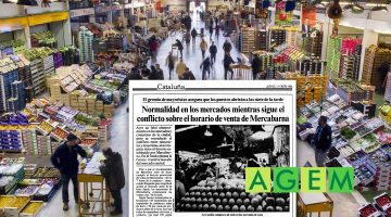 De la noche al dia - AGEM - Mercabarna - Mayoristas de Frutas y Hortalizas