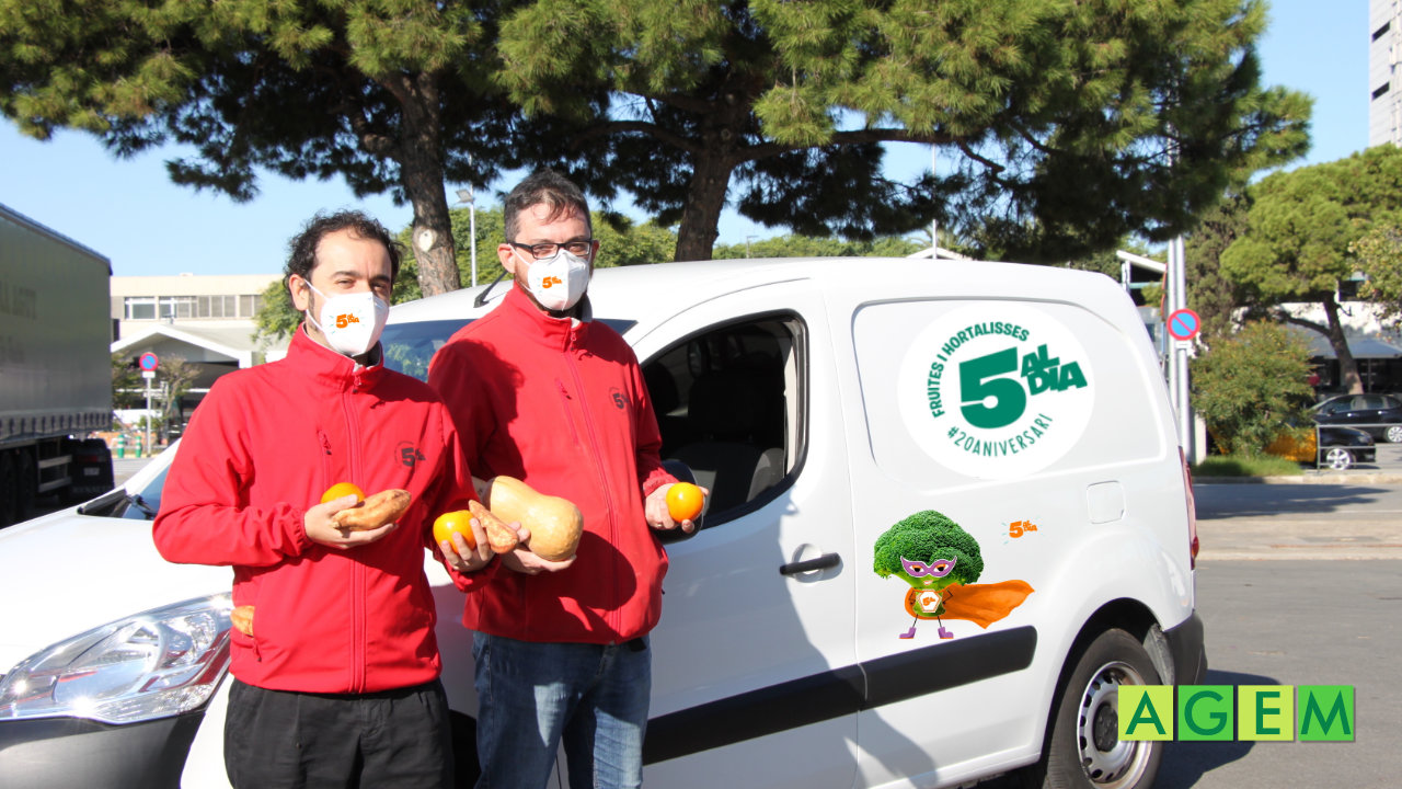 Cinco al día - 5 al Dia - AGEM - Mercabarna - Mayoristas de Frutas y Hortalizas de Barcelona y Provincia