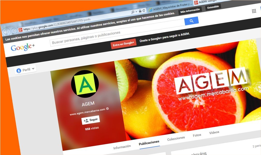 AGEM en google plus