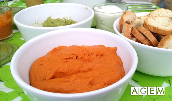 Hummus de judia blanca - AGEM