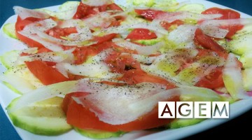 Carpaccio de la huerta - AGEM