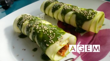 Canelones de calabacín - Recetas AGEM