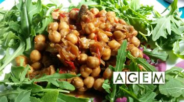 Pisto frío de Garbanzos - AGEM Recetas