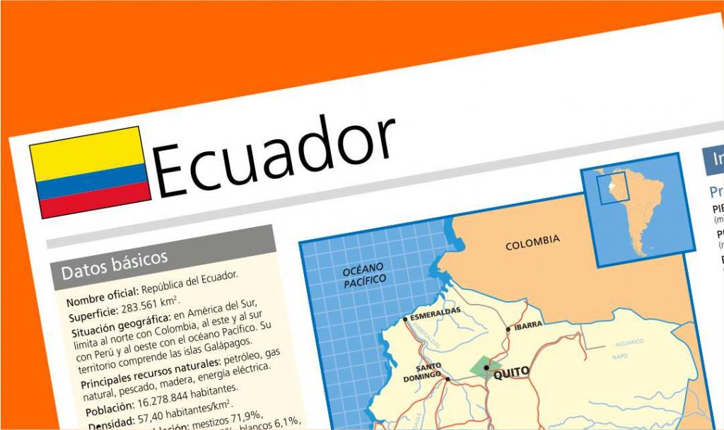 FICHA DE PAÍS ECUADOR 2016