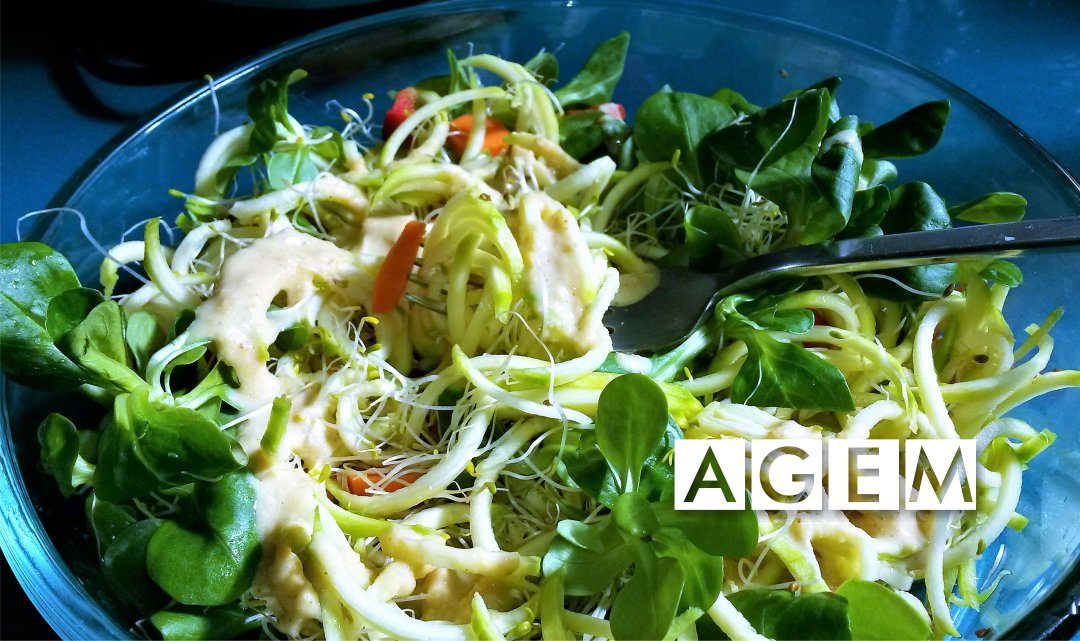 Ensalada de espagueti de calabacín - AGEM - Mercabarna - Mayoristas de frutas y hortalizas