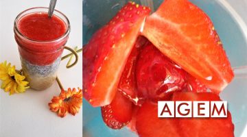 Puding de chia con plátano y fresas - AGEM - Mercabarna - Mayoristas de frutas y hortalizas