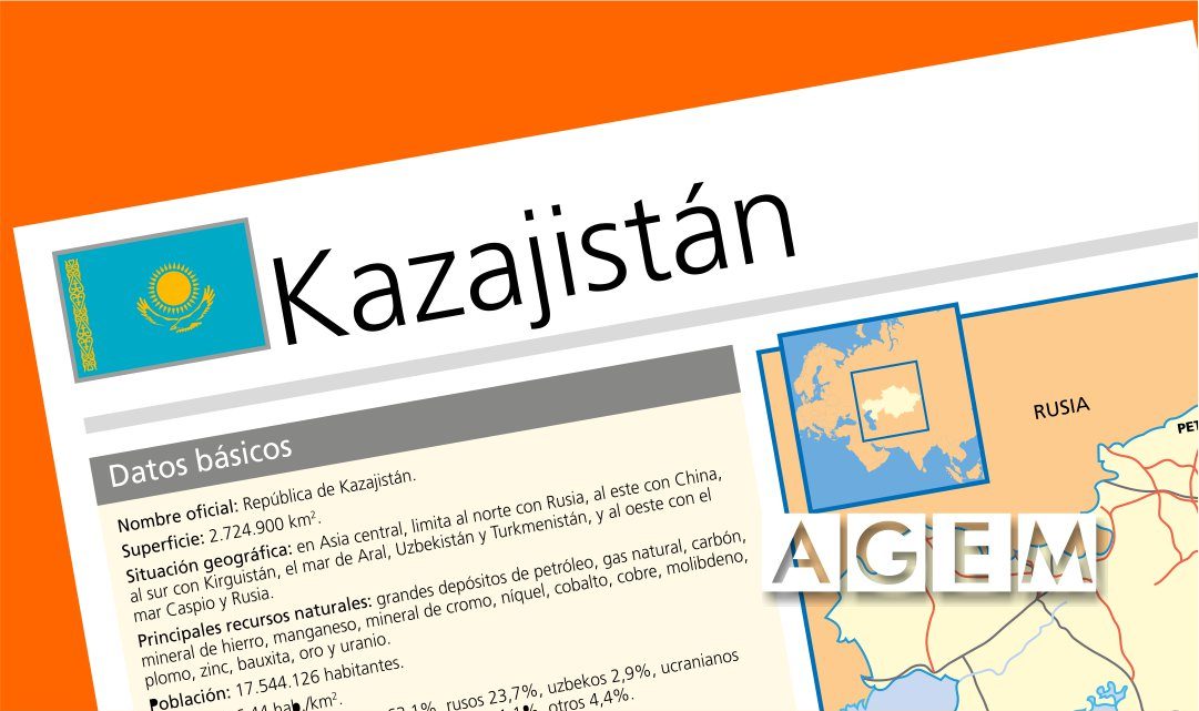 Ficha de País- Kazajistan 2017 - AGEM - Mercabarna - Frutas y hortalizas