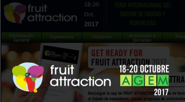 Fruit Attraction 2017 - 18-20 Octubre - Agem - Mercabarna - Port