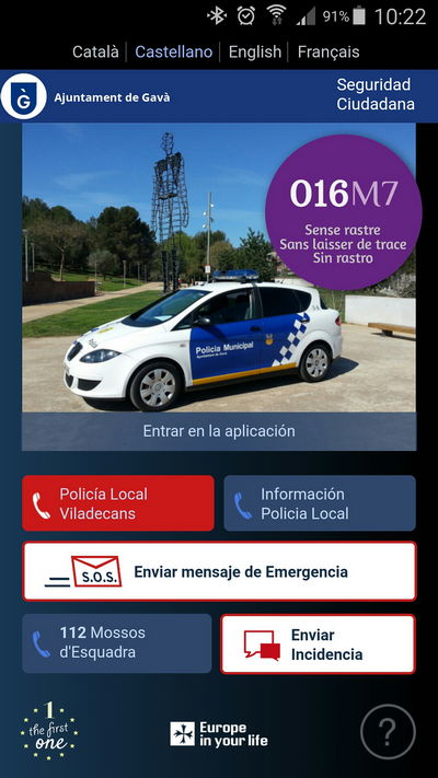 M7 Seguridad Ciudadana - App - AGEM - Mercabarna