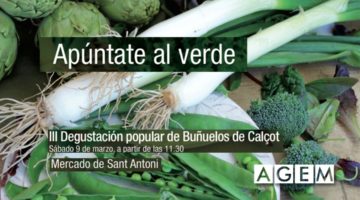 Apúntate al verde - 3 Degustación de Buñuelos de Calçots - Febrero 2019 - AGEM - Mercabarna - Mayoristas de frutas y hortalizas