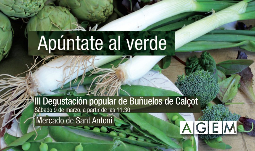Apúntate al verde - 3 Degustación de Buñuelos de Calçots - Febrero 2019 - AGEM - Mercabarna - Mayoristas de frutas y hortalizas