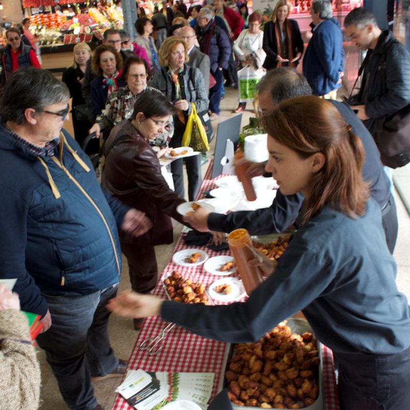 Degustación Popular de Calçots Febrero 2019 - AGEM - Mercabarna - Mayoristas de frutas y hortalizas