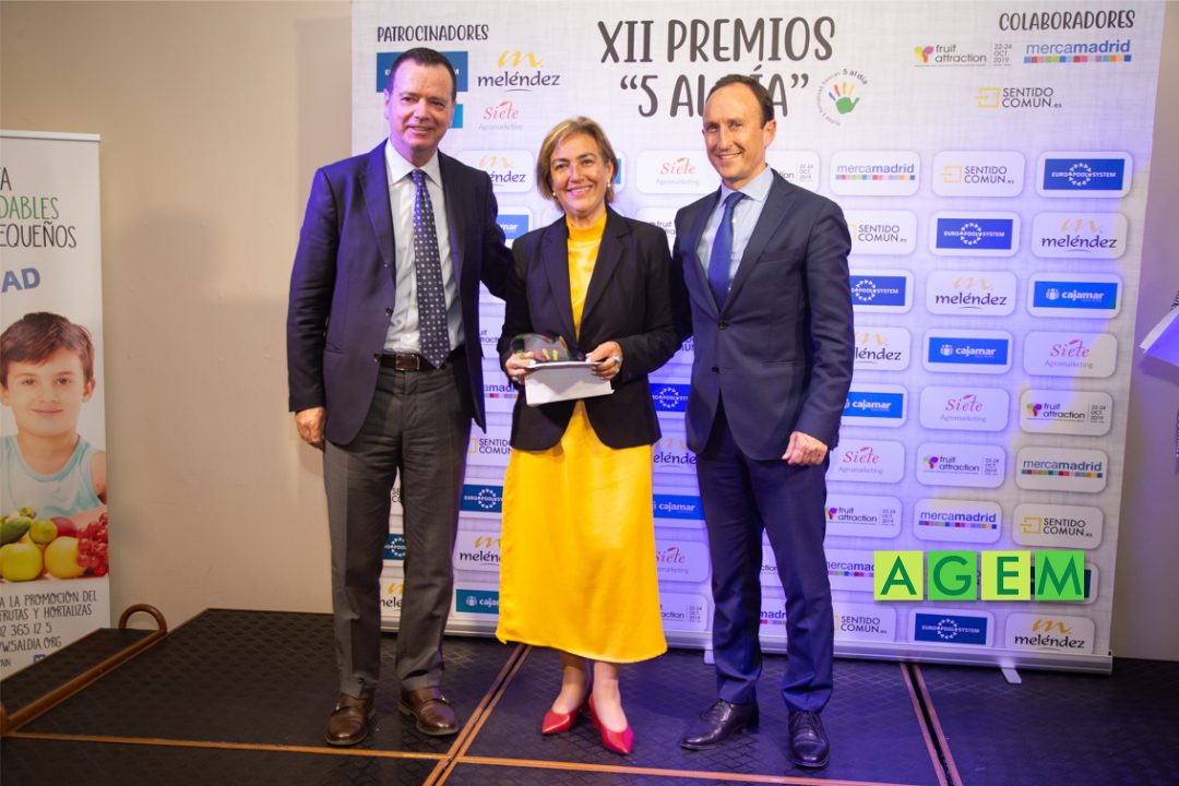 XII Premios 5 al Día - Marzo 2019 - AGEM - Mercabarna - Mayoristas de frutas y hortalizas