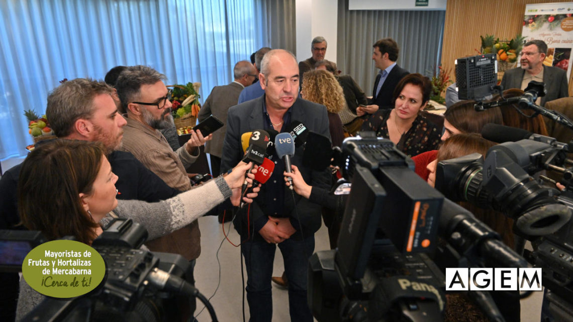 Jaume Flores - Presidente de AGEM - Navidad 2020 - Mayoristas de frutas y hortalizas - AGEM - Mercabarna - Dic 2020