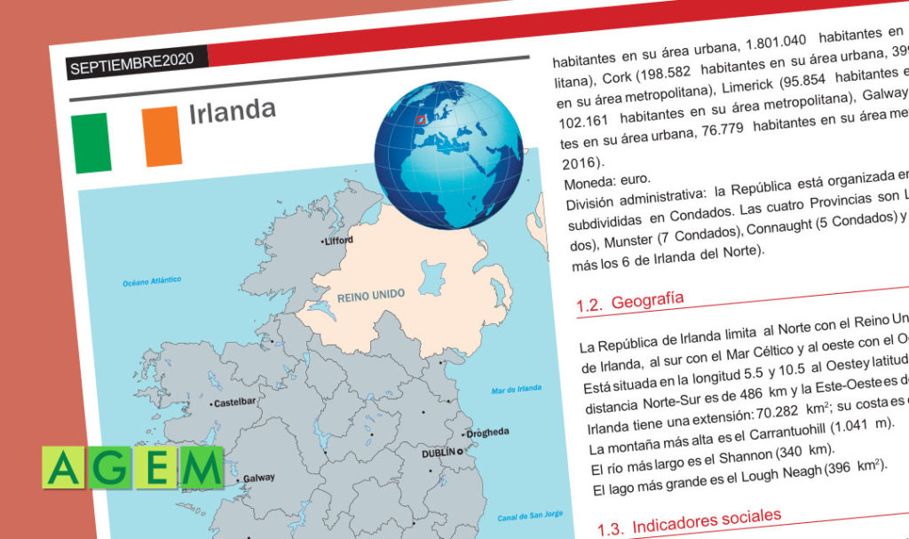 Irlanda - FICHAS DE PAIS - AGEM - Mercabarna