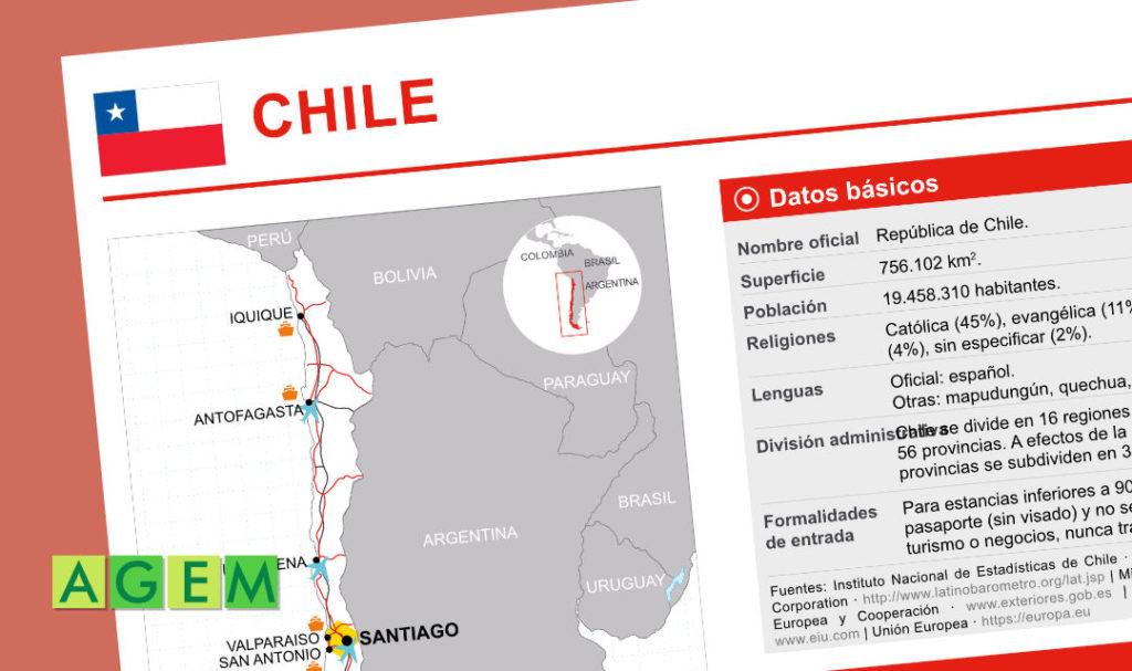 FICHA DE PAIS - CHILE - AGEM - Mercabarna - Mayoristas de frutas y hortalizas de Barcelona y Provincia