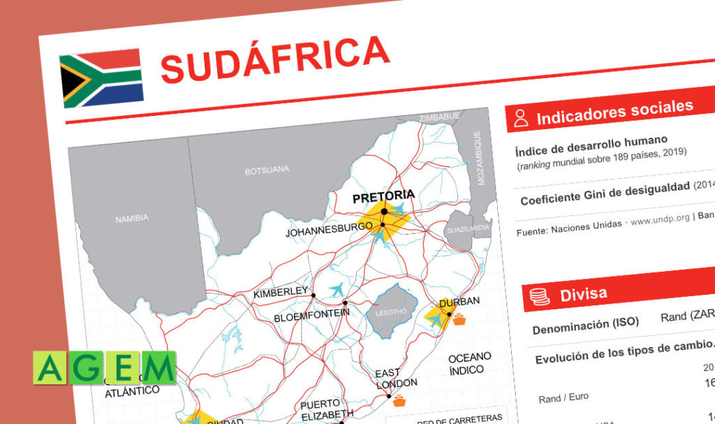 FICHA DE PAIS - SUDÁFRICA - AGEM - Mercabarna - Mayoristas de frutas y hortalizas de Barcelona y Provincia