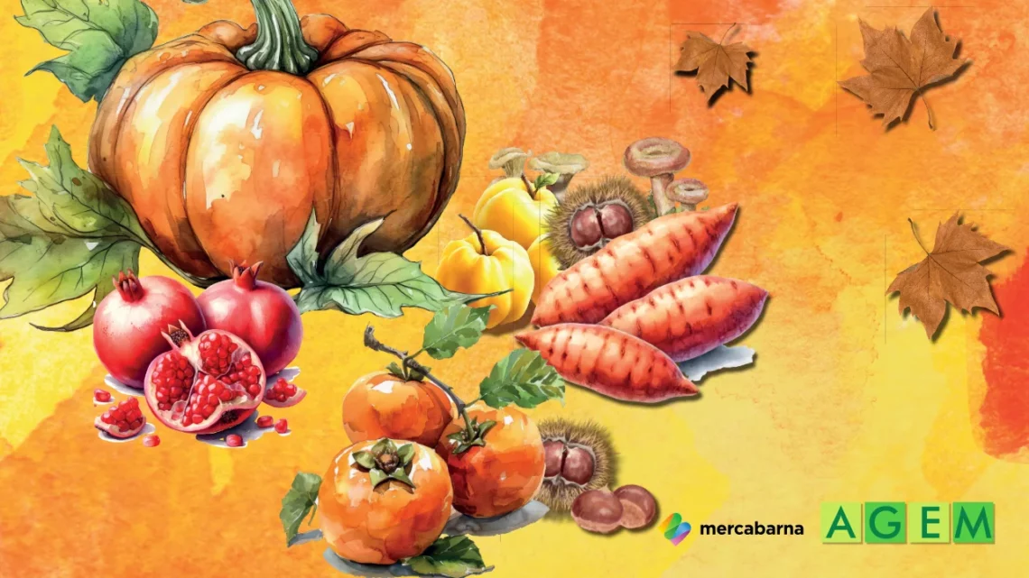 Menja Tardor - Otoño delicioso - AGEM - Mercabarna - Mayoristas de frutas y hortalizas