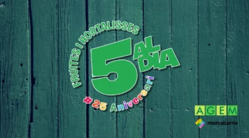 5 al día - 25 Aniversario - AGEM - Mercabarna - Celebracion