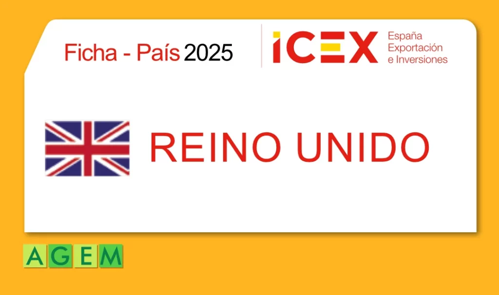 FICHA DE PAÍS: REINO UNIDO 2025 Accede a la Ficha de País, pulsa en el botón correspondiente para descargar la Ficha en formato pdf.