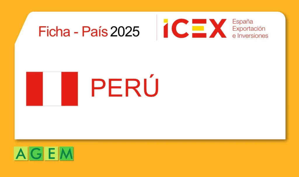 FICHA DE PAÍS: PERÚ 2025 Accede a la Ficha de País, pulsa en el botón correspondiente para descargar la Ficha en formato pdf.