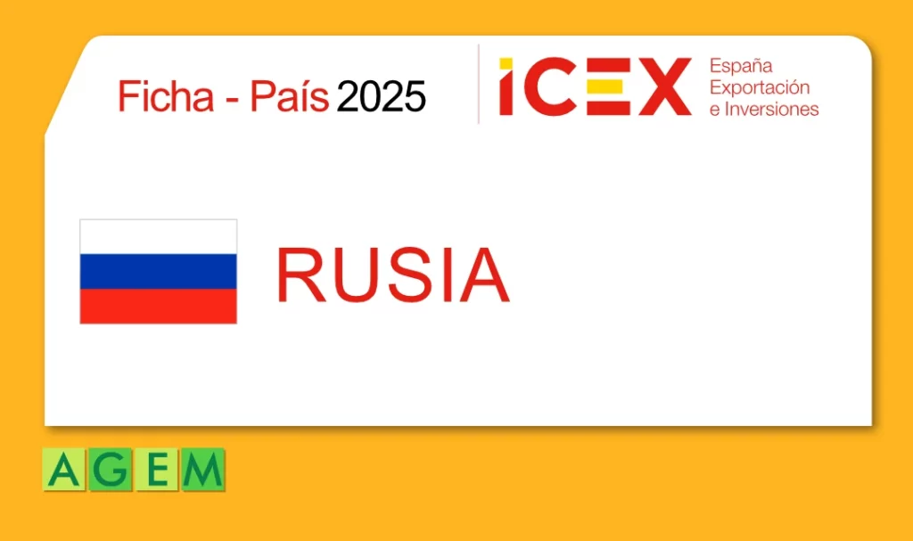 FICHA DE PAÍS: RUSIA 2025 Accede a la Ficha de País, pulsa en el botón correspondiente para descargar la Ficha en formato pdf.
