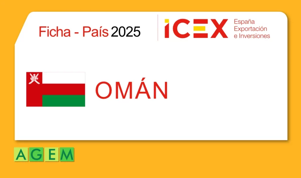 FICHA DE PAÍS: OMÁN 2025 Accede a la Ficha de País, pulsa en el botón correspondiente para descargar la Ficha en formato pdf.