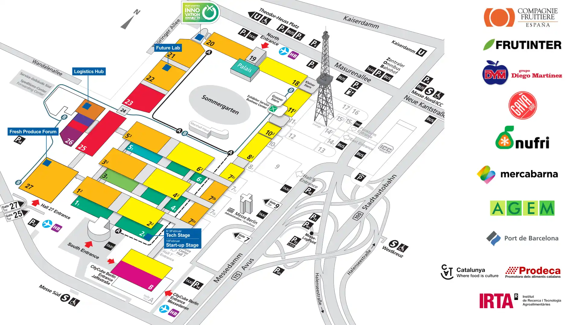 FRUIT LOGISTICA 2026 - AGEM - MERCABARNA - Mayoristas de frutas y hortalizas MAPA